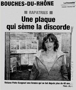 REPORTAGES 2006 MARSEILLE JUILLET 2006 SOUVENIR DU 5 JUILLET 1962 A ORAN ET DU 26 MARS 1962 A  ALGER